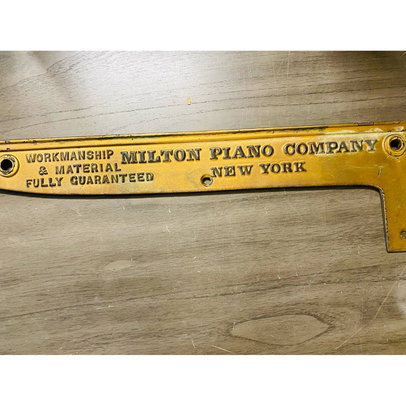 Vintage Milton Piana Company New York sign